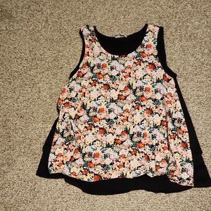 Floral Sleeveless Top
